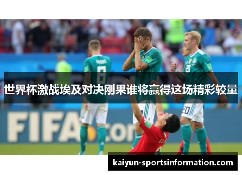 世界杯激战埃及对决刚果谁将赢得这场精彩较量